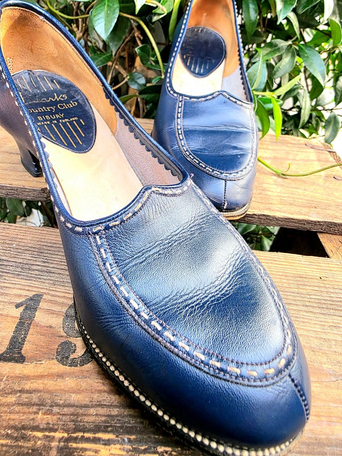 Vintage 70´s / 80´s Clarks Country Club Heel Shoes