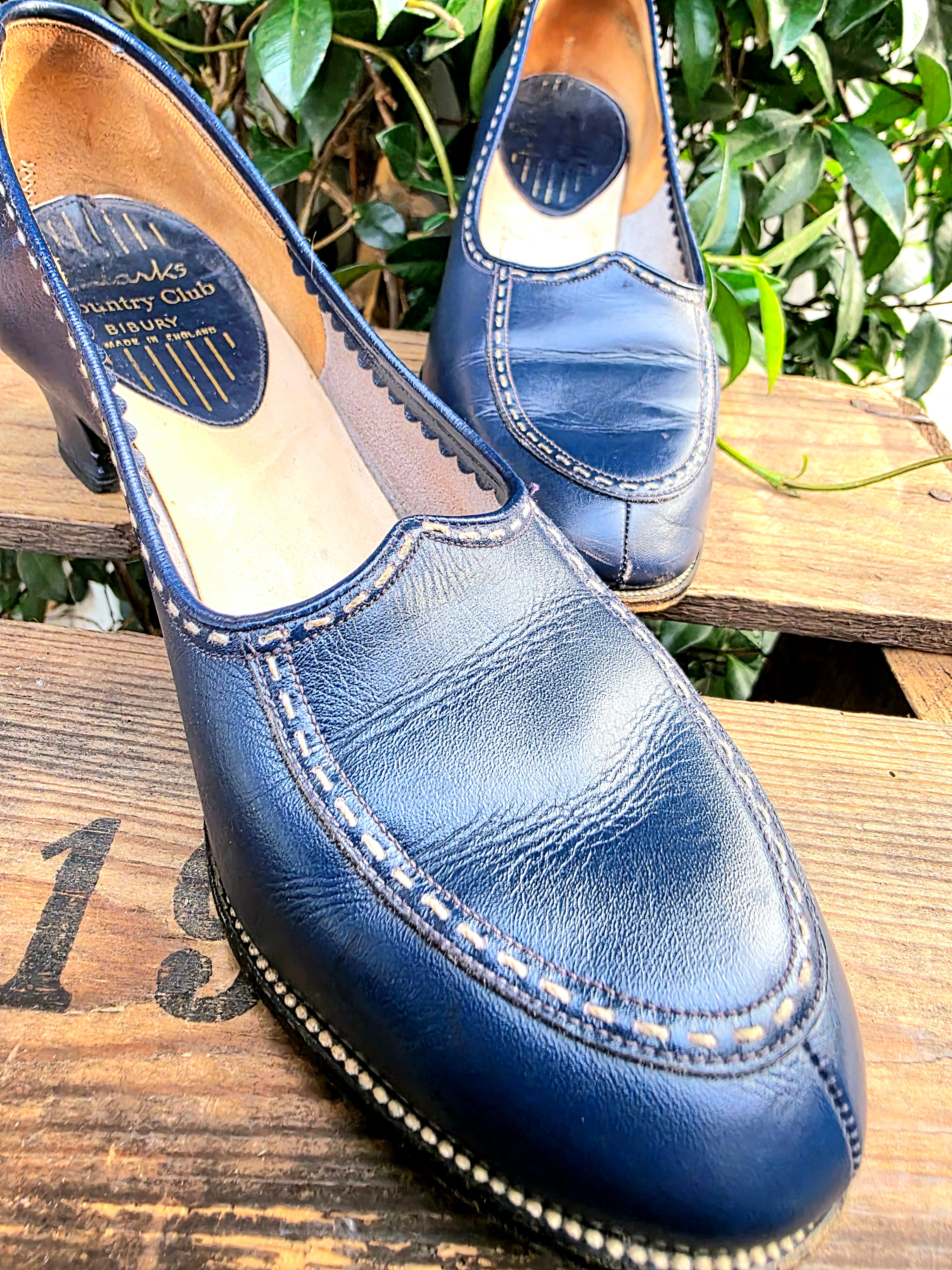 Vintage 70´s / 80´s Clarks Country Club Heel Shoes