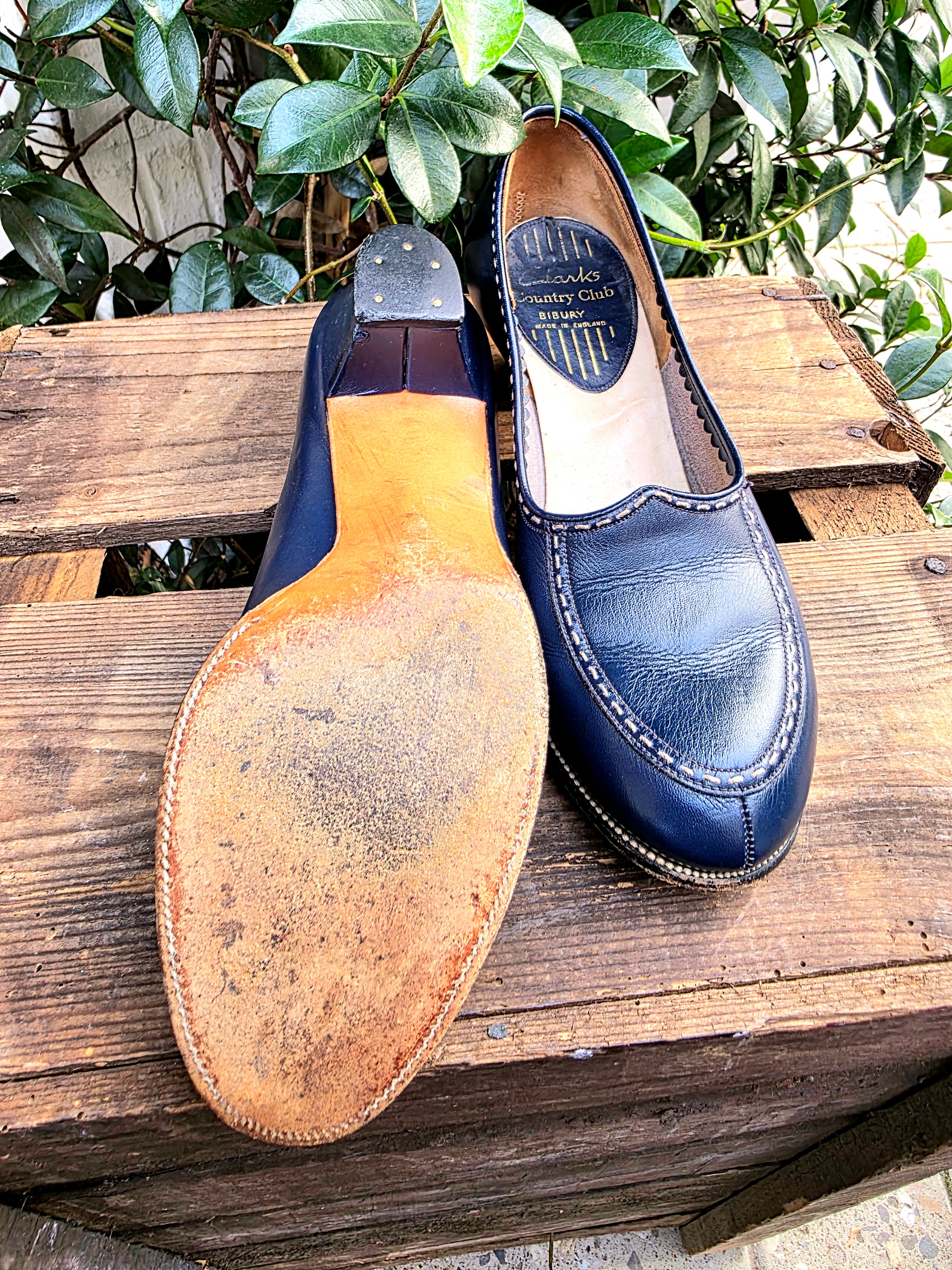 Vintage 70´s / 80´s Clarks Country Club Heel Shoes