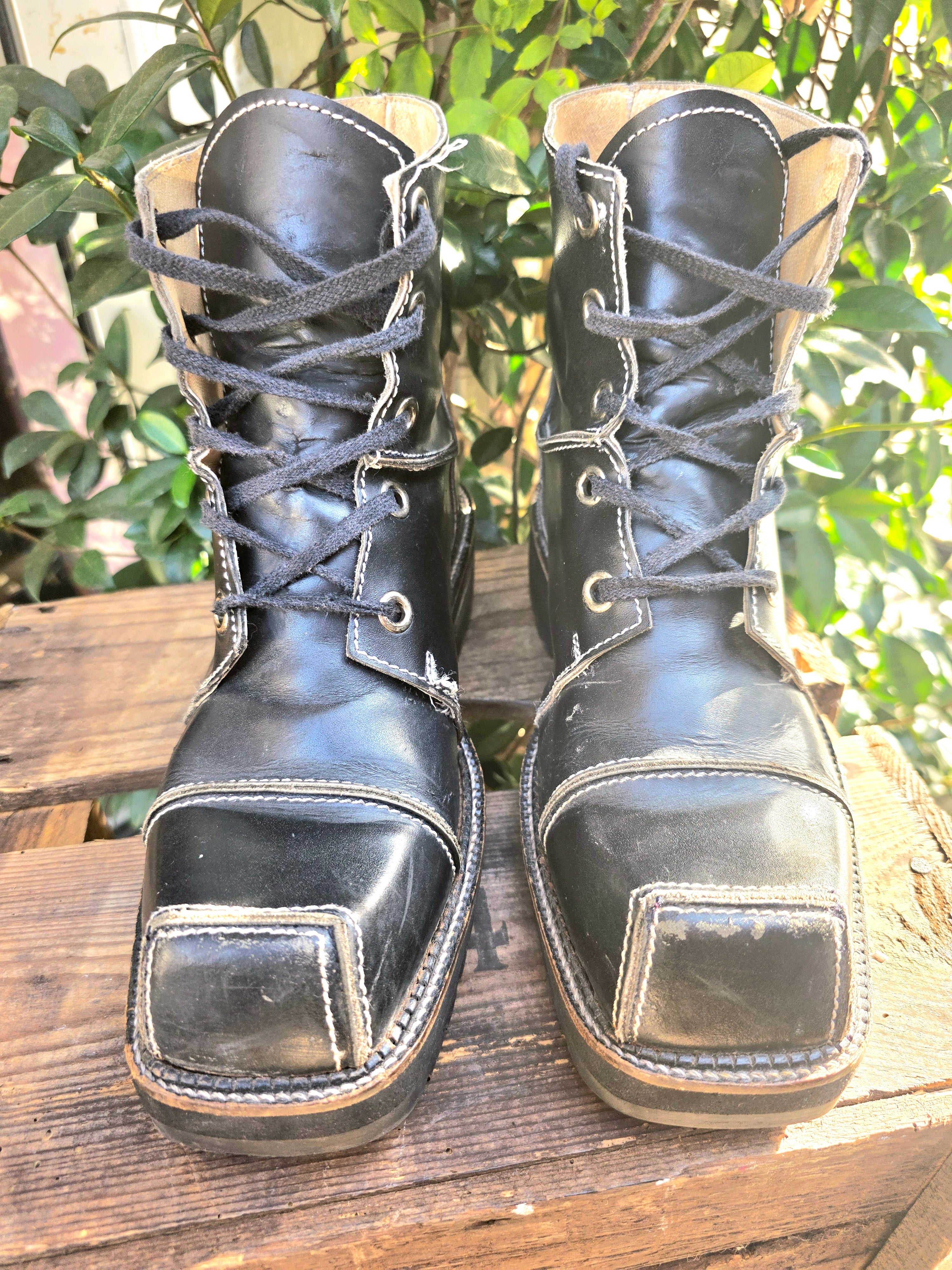 Vintage 80's / 90's Land Rovers Ankle Boots