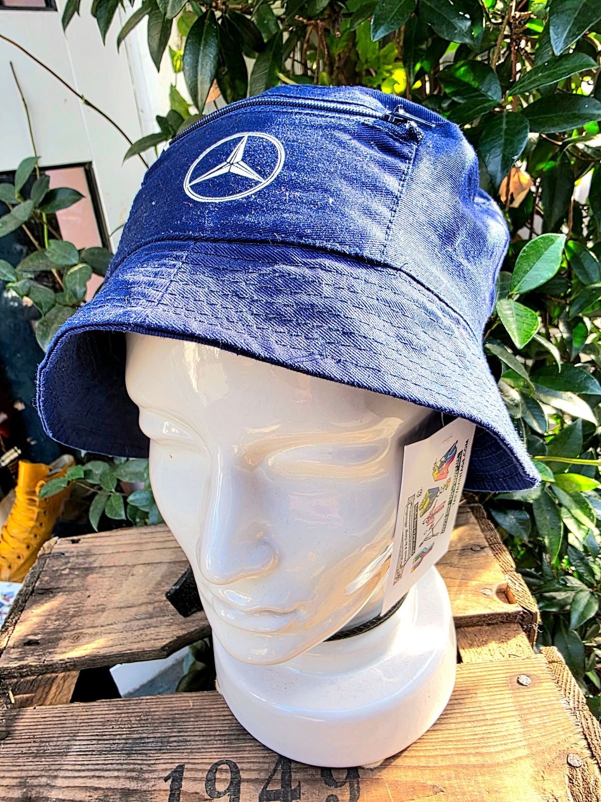 Vintage 90´s Mercedes Team Bucket Hat