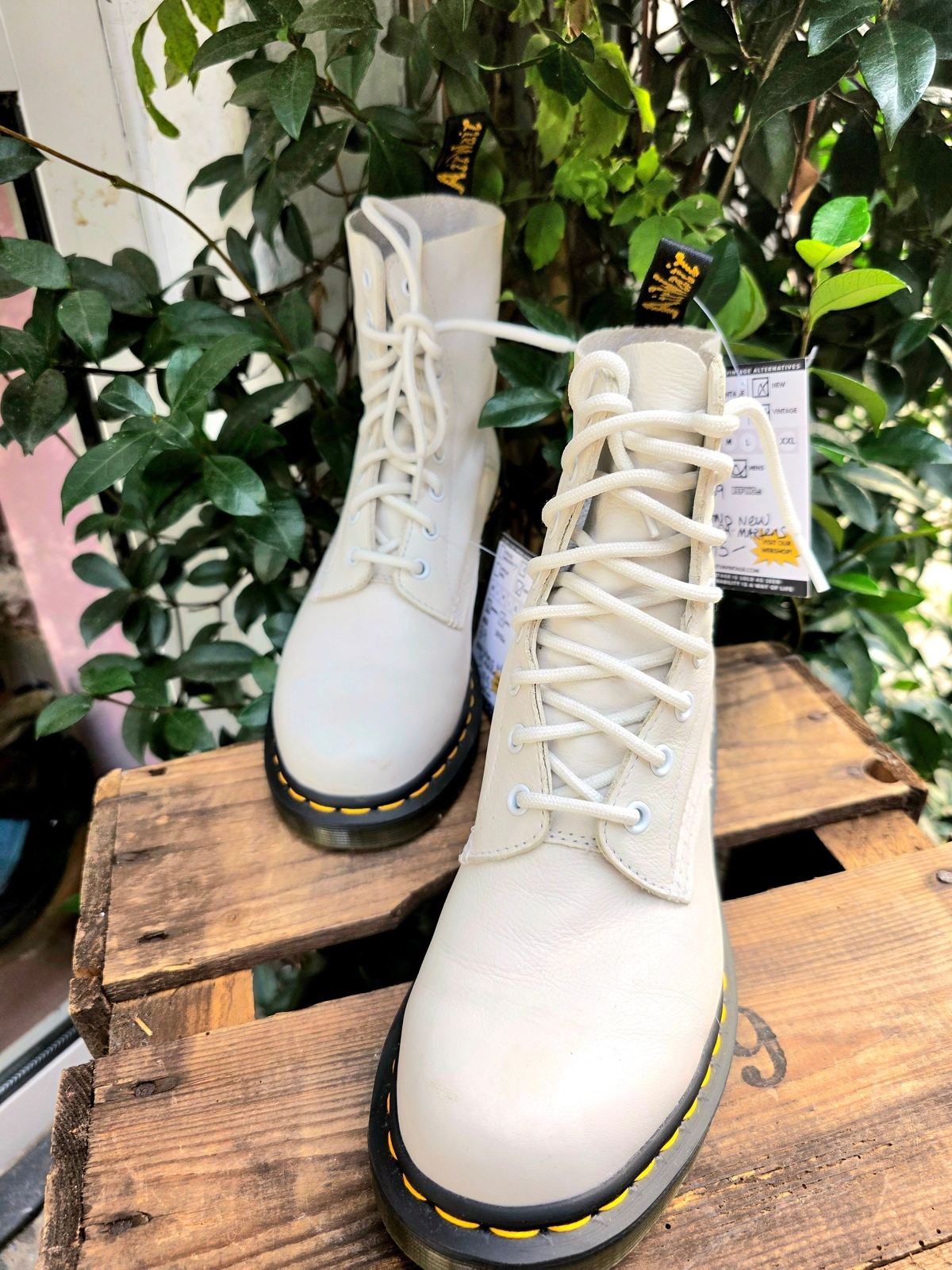 YV7005: Brand New Dr. Martens 1460 Pascal Virginia Ankle Boots