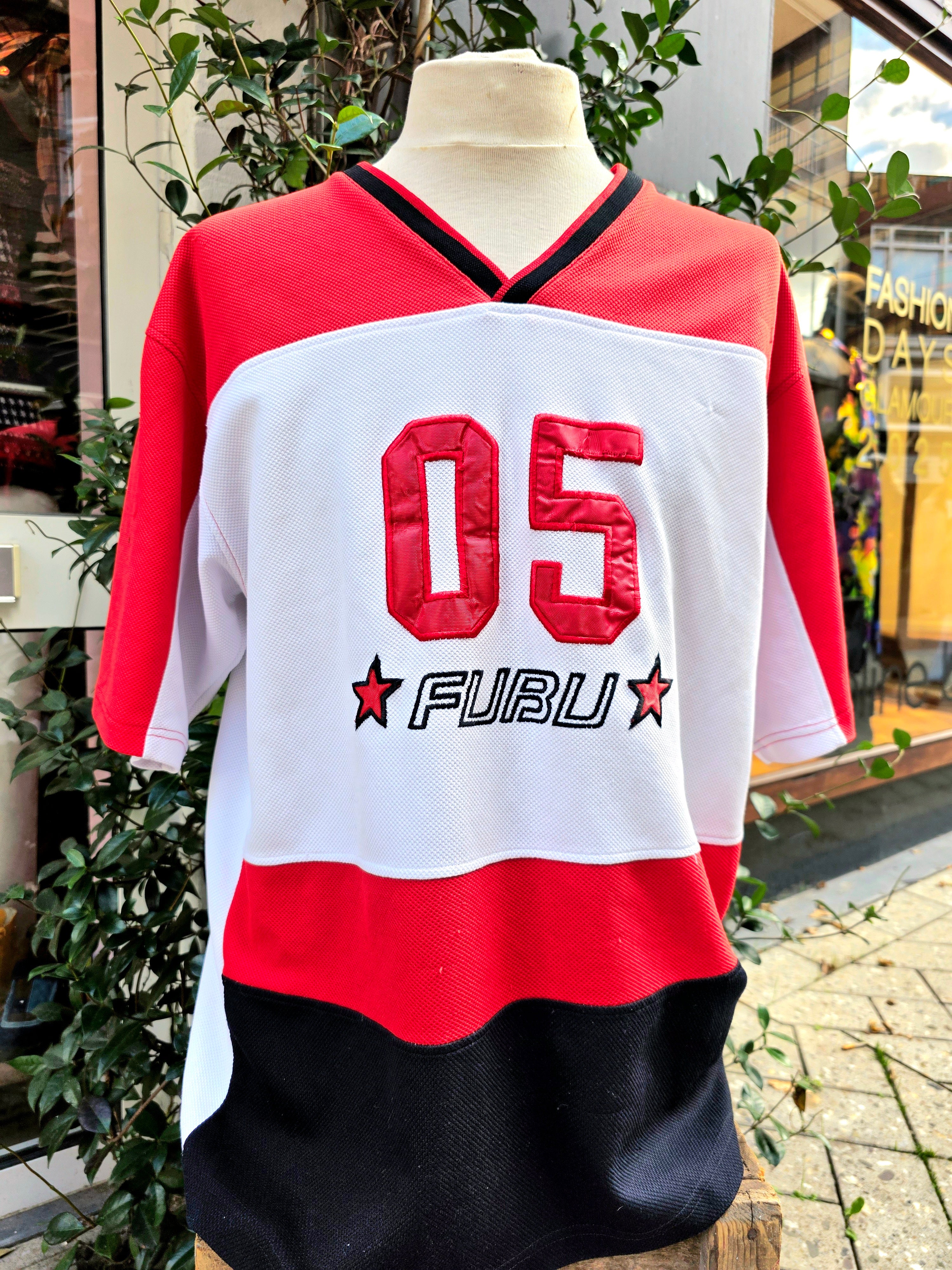Vintage 80s / 90s FUBU Jersey Top
