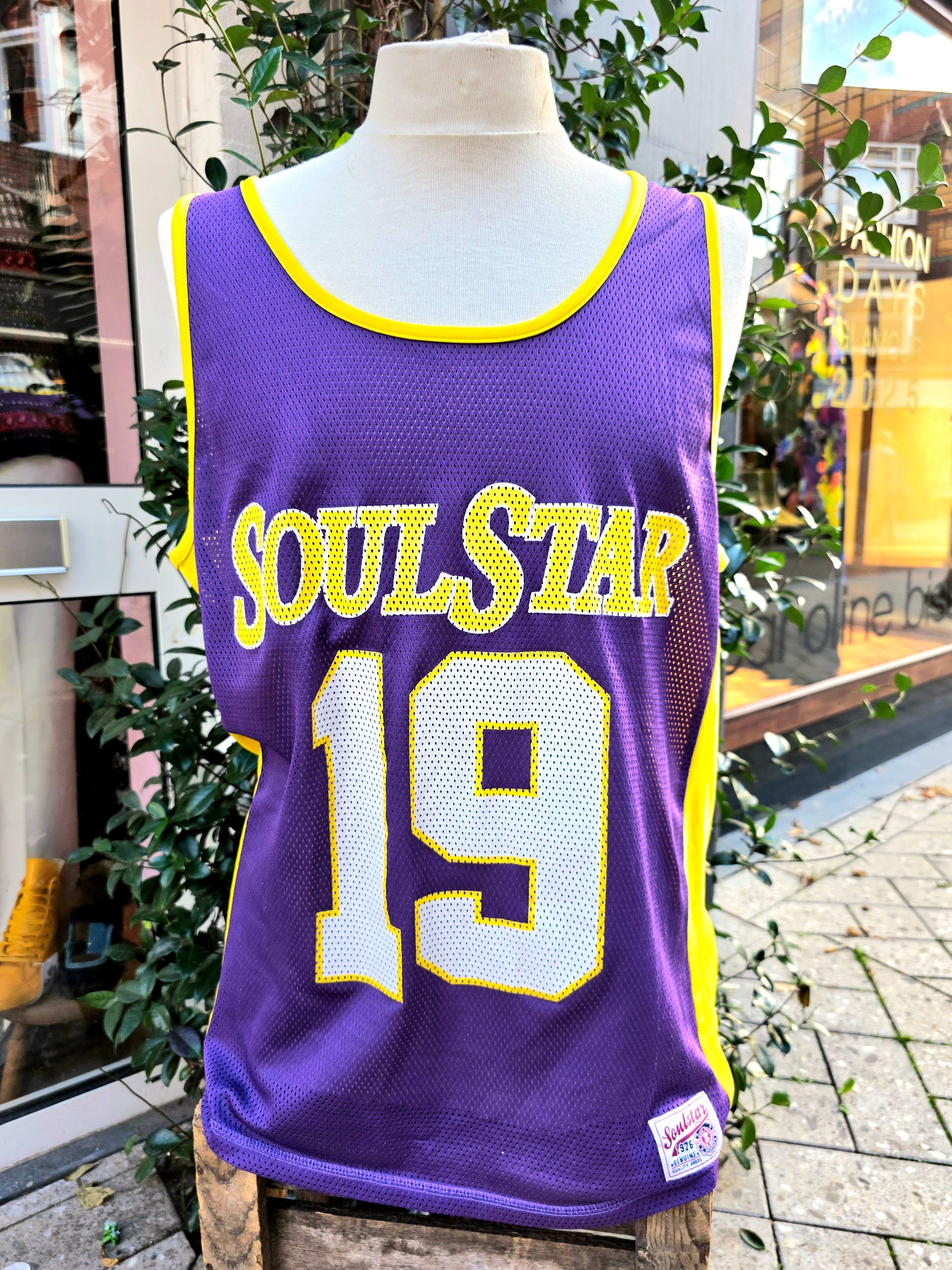 Vintage 80's/ 90's SoulStar Jersey Top