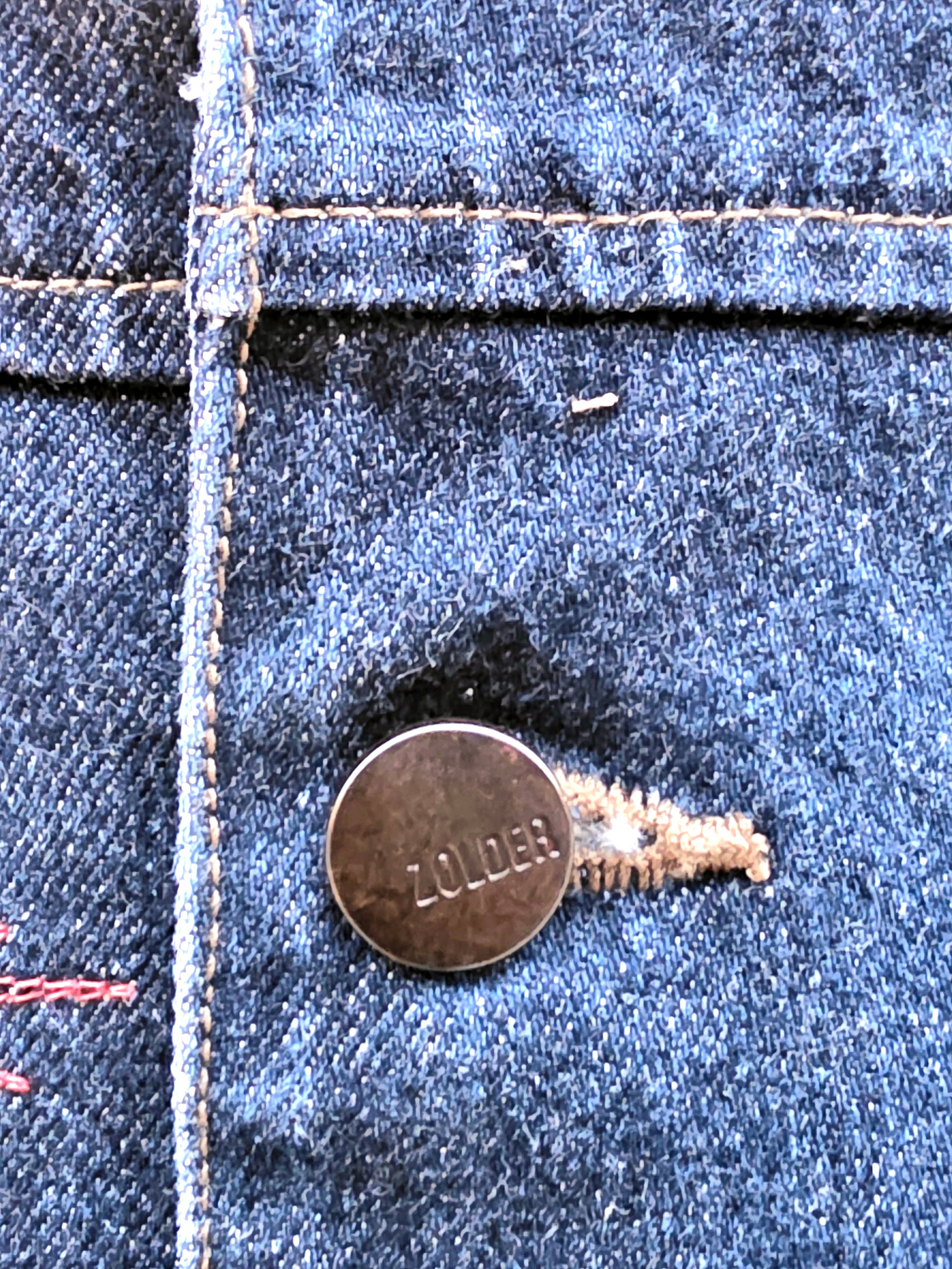 Vintage 70's/80's Zolder Jean Jacket