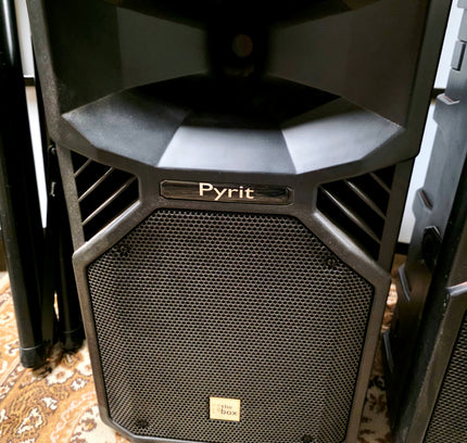Set of the box Pyrit series PA speakers