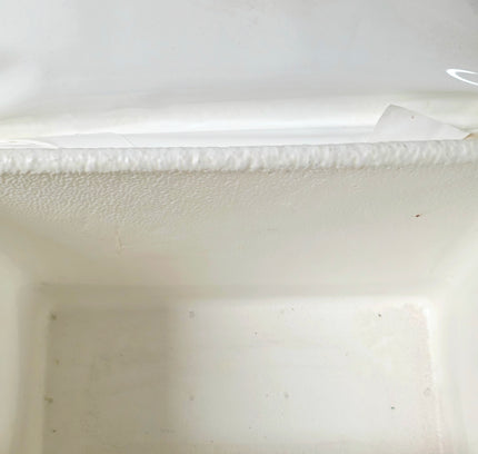 Vintage striped cooler bag - Retro picnic bag