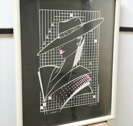 Vintage Madonna Art Print - 80s Style