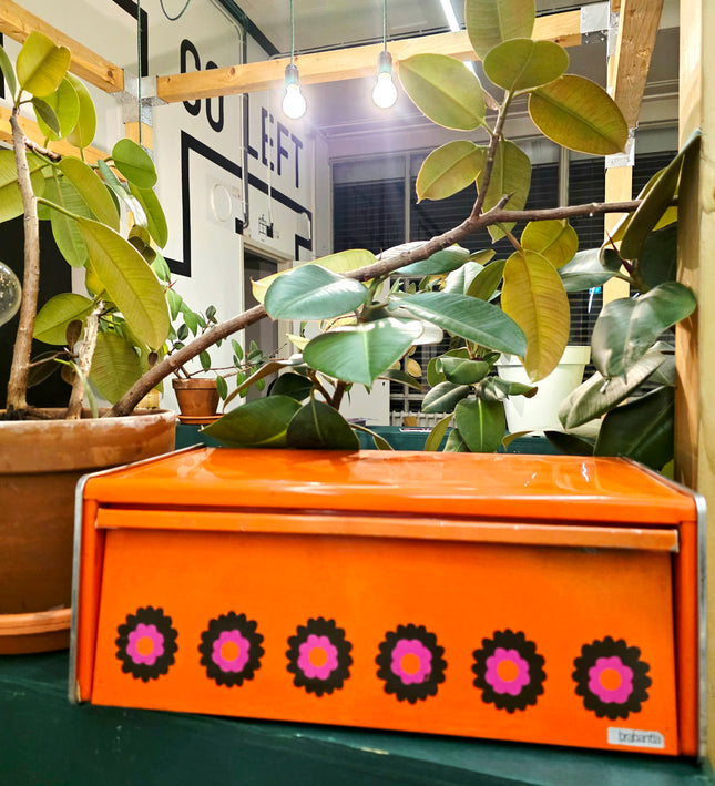 Vintage 1970s Brabantia "Patrice" Bread Bin
