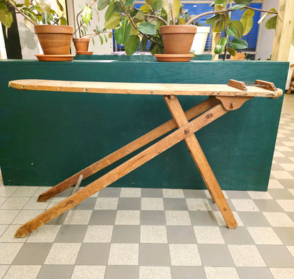 Antique Wooden Ironing Board - Early 20th Century Primitive