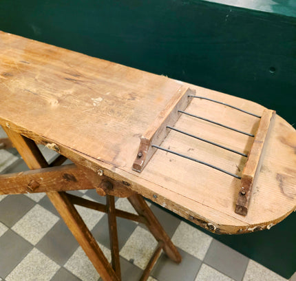 Antique Wooden Ironing Board - Early 20th Century Primitive