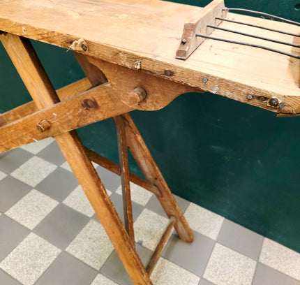 Antique Wooden Ironing Board - Early 20th Century Primitive