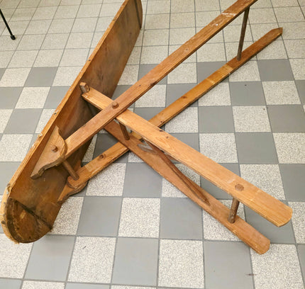 Antique Wooden Ironing Board - Early 20th Century Primitive