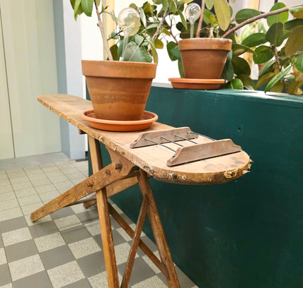 Antique Wooden Ironing Board - Early 20th Century Primitive