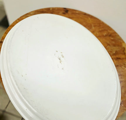 Vintage French Oval Floral Serving Tray – Pastel Rose Bouquet