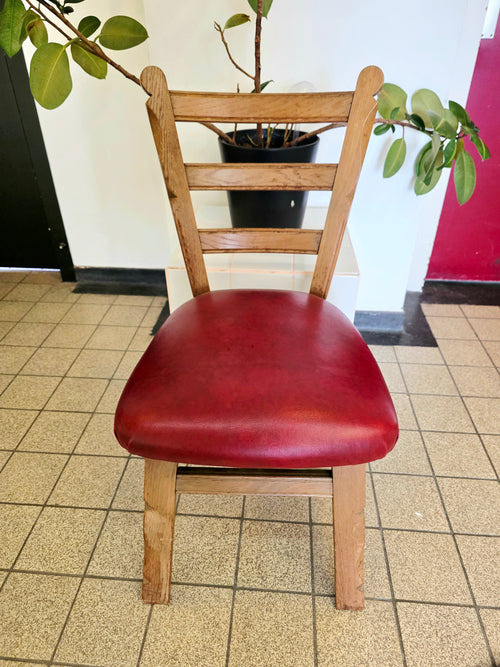 Mid-Century Modern Ladder Back Dining Chair