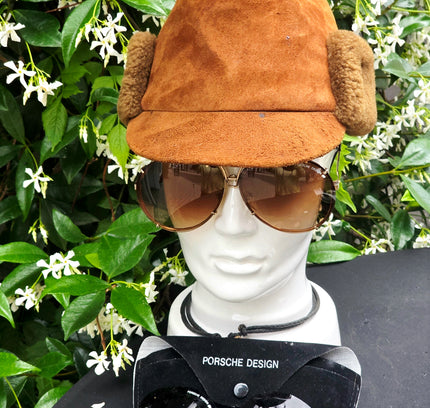 Brand New Deadstock Porsche Design P’8478 Interchangeable Lens Aviator Sunglasses Set