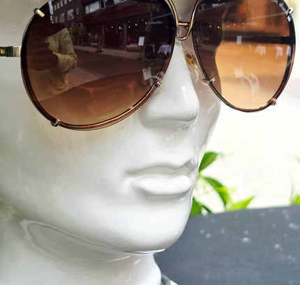 Brand New Deadstock Porsche Design P’8478 Interchangeable Lens Aviator Sunglasses Set