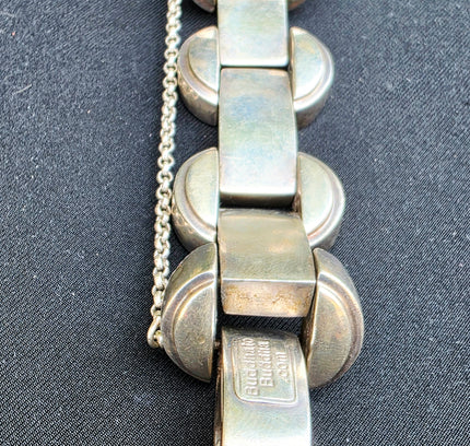 Vintage Buddha to Buddha The Batul Sterling Silver Bracelet | 925 Chunky Link