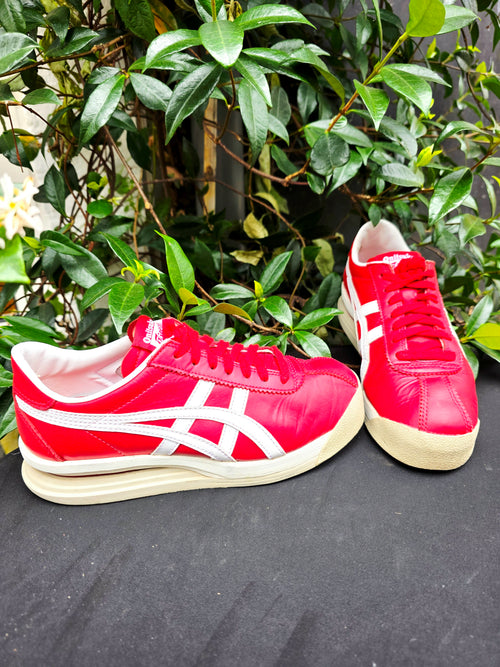 Onitsuka Tiger Tiger Corsair EX Sneakers Trainer - Classic Red/White Leather