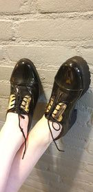 Vintage Brand New Fancy Atolys Platform Shoes