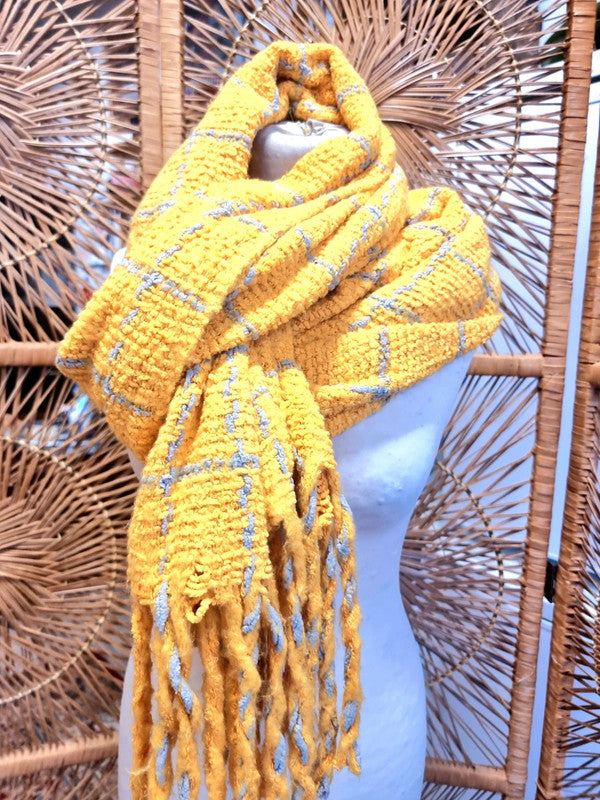 Large Knitwear Scarf Shawl