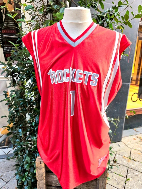 Vintage 2000's Rockets McGrady Basketball Jersey