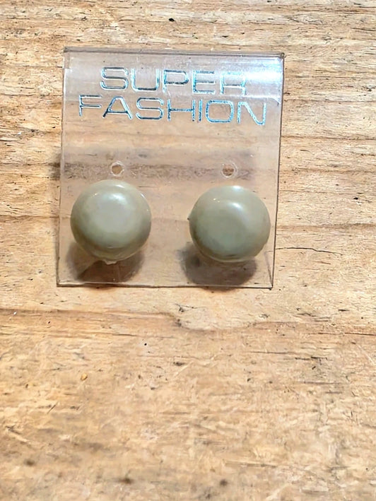 Vintage Deadstock 80s Brand New Pierced Earrings