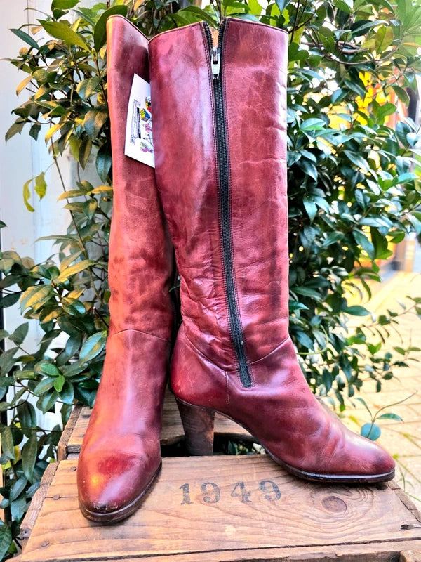 Vintage 80´s / 90´s Leather Boots