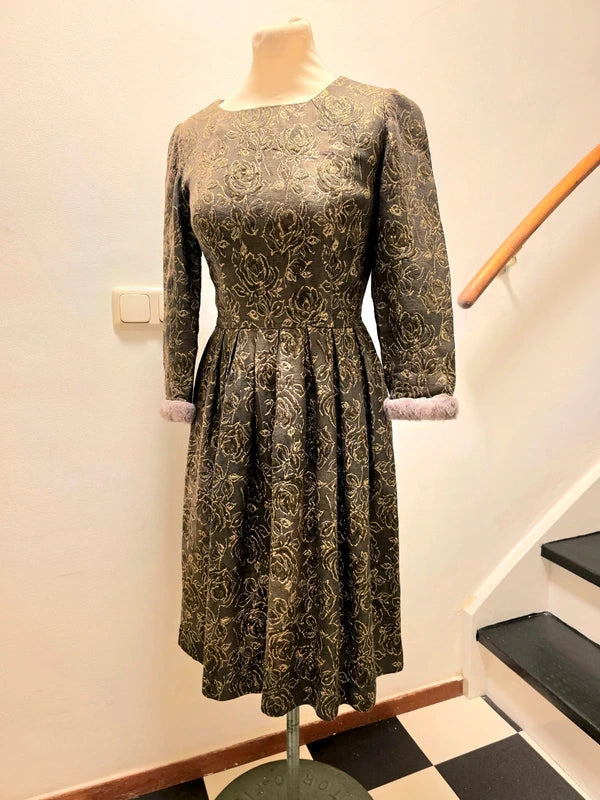 Vintage 80's Midi Dress