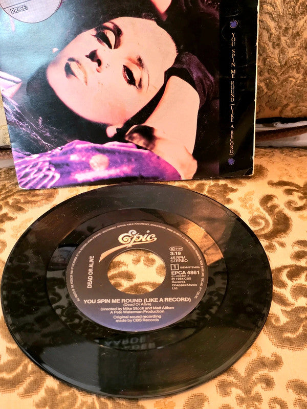 Dead Or Alive – You Spin Me Round Like A Record Vinyl Record