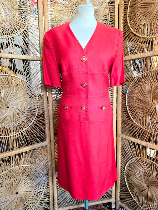 Vintage 80's Louis Féraud Dress