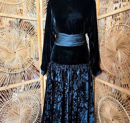 Vintage 80's JL Scherrer Evening Dress