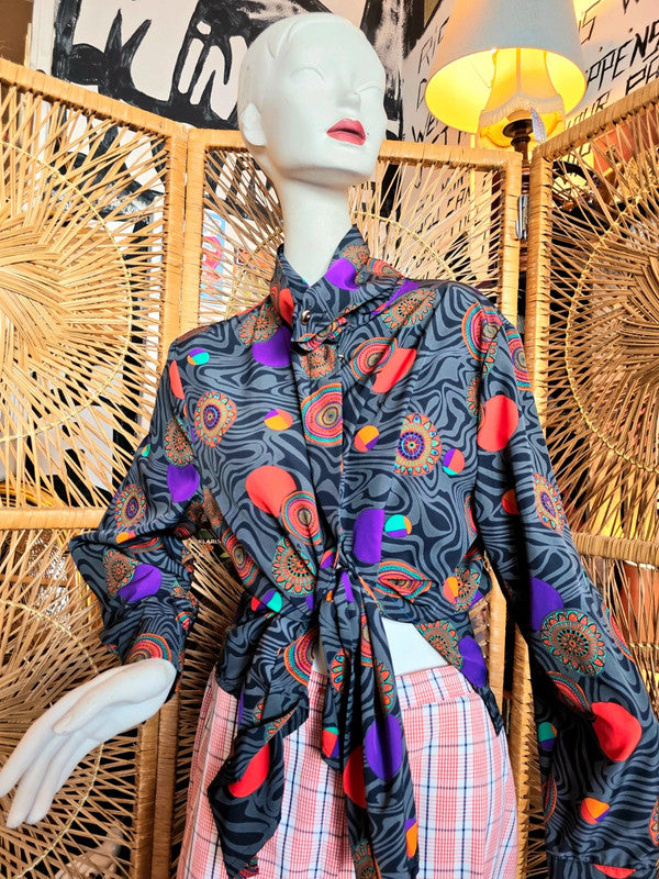 Vintage 80's Tunic Top