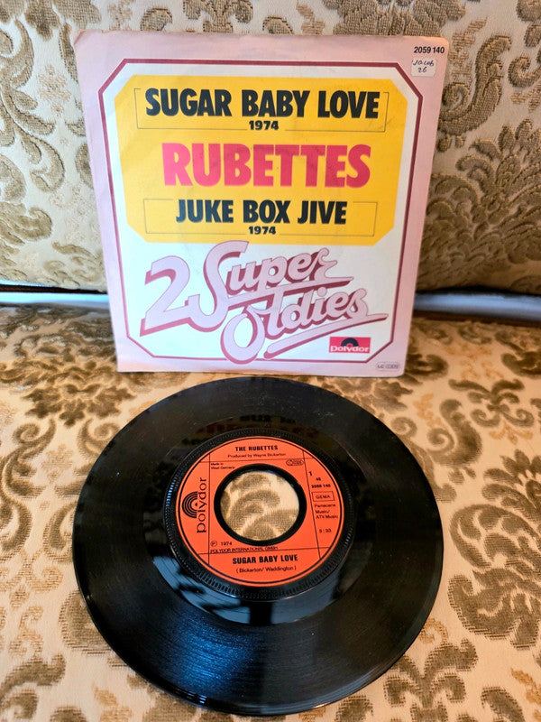 The Rubettes – Sugar Baby Love / Juke Box Jive Vinyl Record