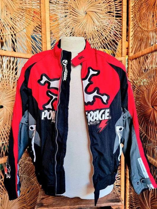YatvaVintage: JWJ10: Vintage 80s/90s Powerage Biker Jacket