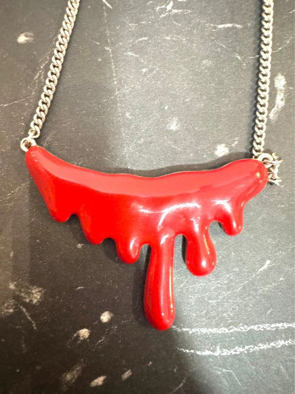 Vintage Fake Blood Necklace