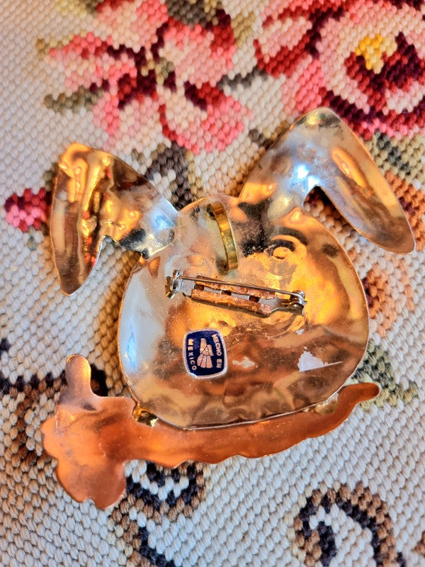 Vintage Rabbit Brooch