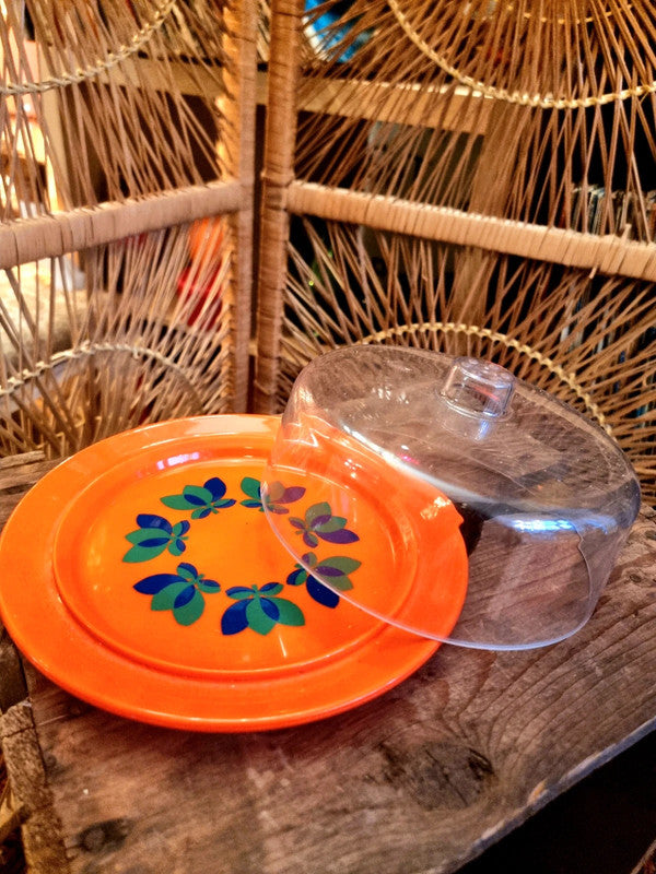 Vintage 70's Esma Cheese Plate