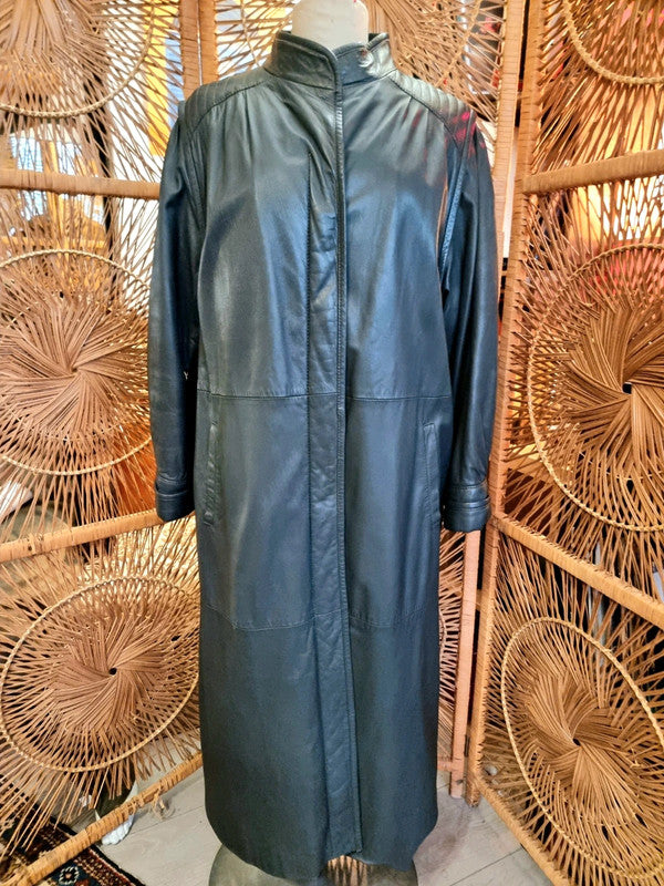 Vintage 80's Pelvan Trench Coat