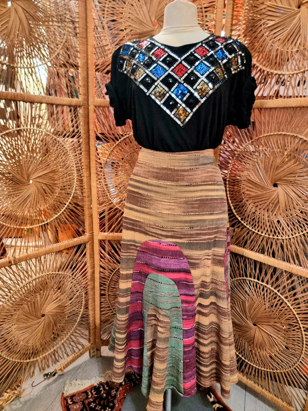 Brand New Hand-Woven Cotton Thai Traditional Skirt