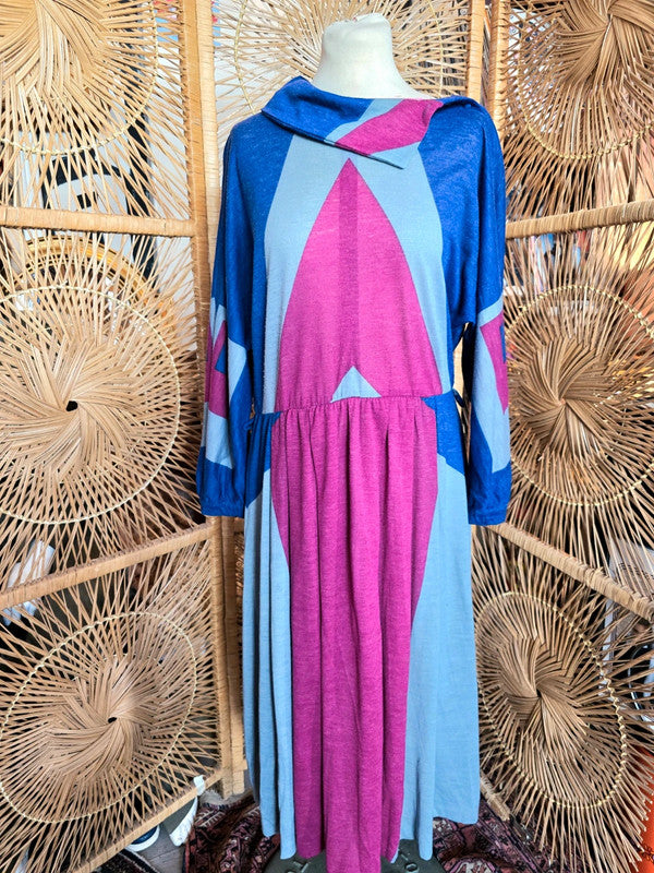 Vintage 1980's Batwing Dress