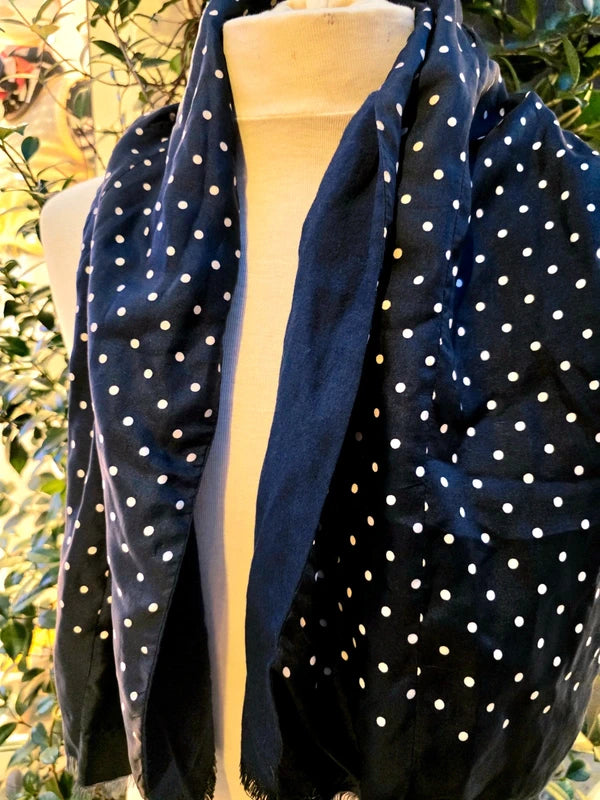 Vintage 80's Two Sided Scarf