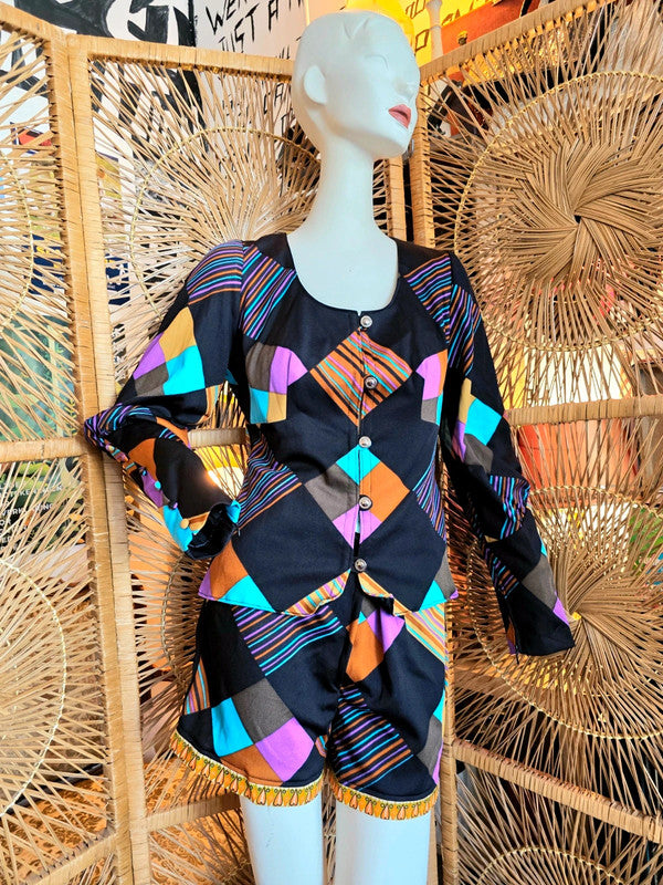 Vintage 70s Lady Dress Modell 2-Piece Suit
