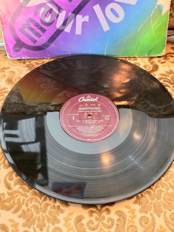 Mantronix Featuring Wondress – Got To Have Your Love Vinyl Record
