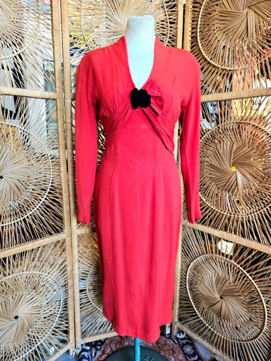 Vintage 80's Thierry Mugler Cocktail Dress