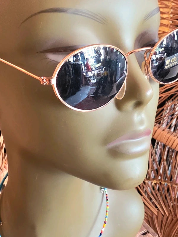 Deadstock Brand New Oval Sunglasses