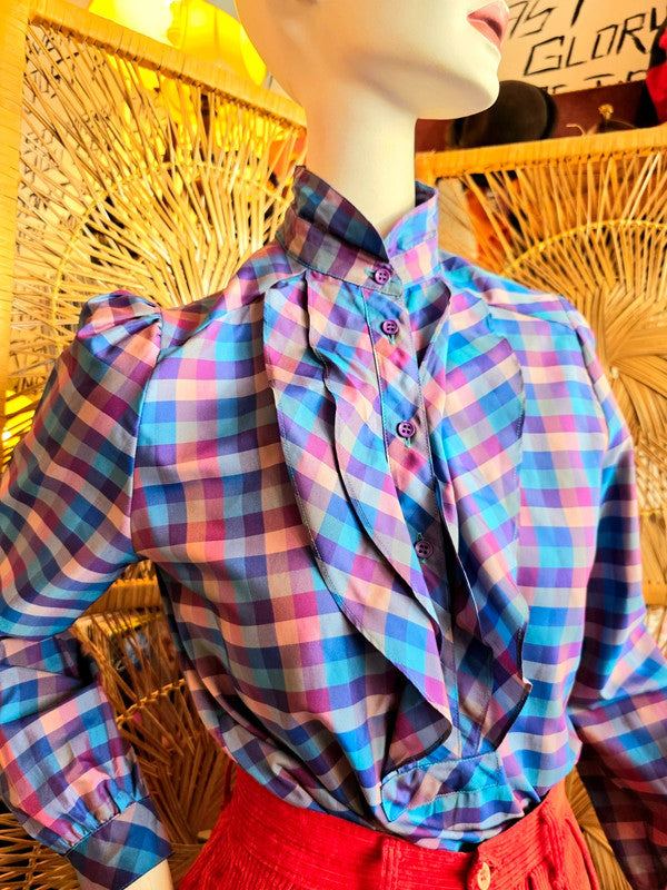 Vintage 70's Prairie Blouse
