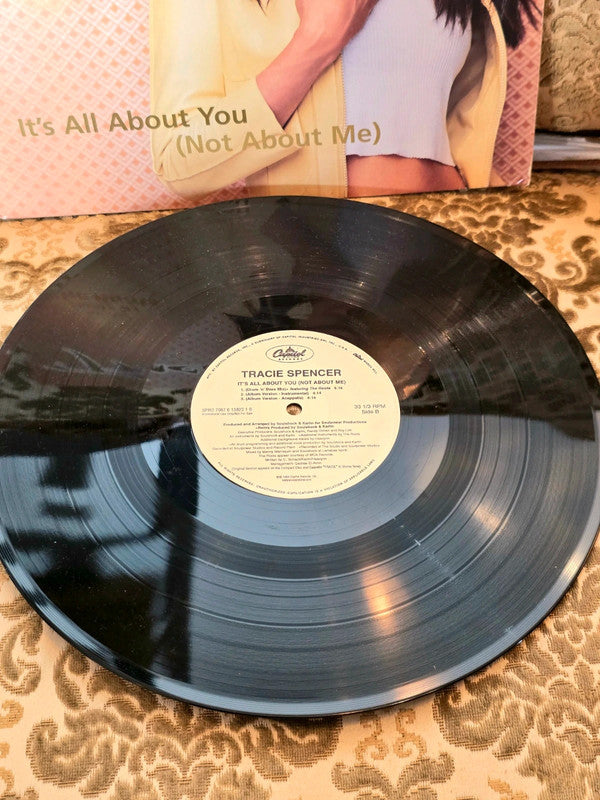 Tracie Spencer – It's All About You Not About Me Vinyl Record
