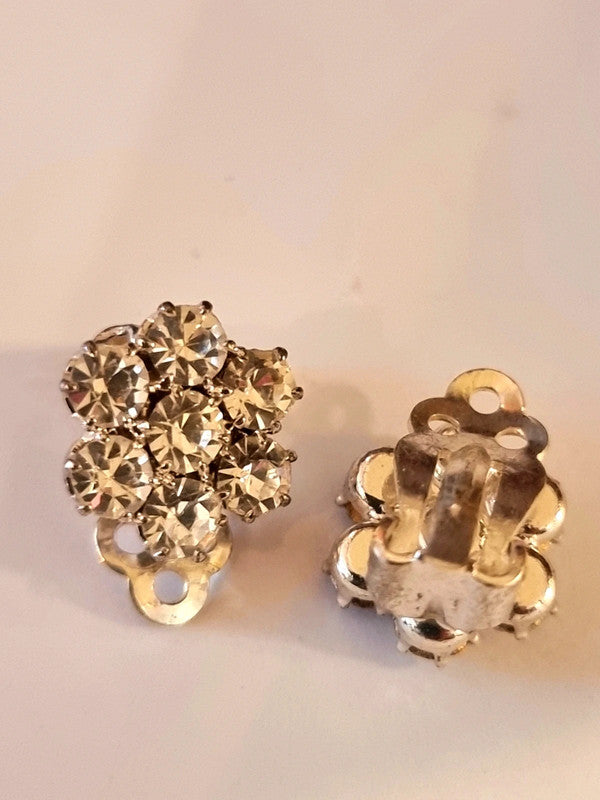Vintage 80's Clip-On Earrings
